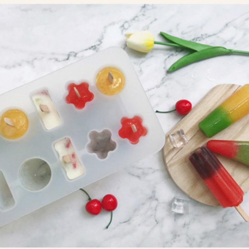 Potravinářský silikon 10 sudá klasická forma na zmrzlinu Pekingská forma na starou zmrzlinu