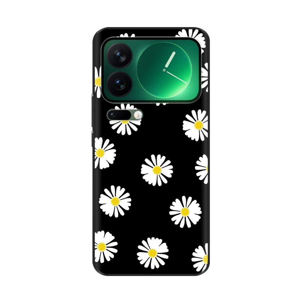 For Xiaomi Mi 17 Pro Max Case Luxury Soft Black Silicone Printed Protective Shell Back Cover Cases For Xiaomi 17 Pro Max Casing