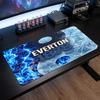 Tappetino per Mouse Grande Stampa Calcio Everton, Tappetino Esteso Antiscivolo per Scrivania da Gioco per Ufficio Casa