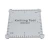 6 Styles Acrylic Knitting Gauge Rulers Crochet Hook And Yarn Wrap Per Inch Guide Knitting Tool for Spinners Yarn Measuring Crochet Accessories