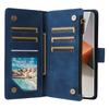 CAESBON Wallet Multi-card Zipper Kickstand Magnetic Flip Leather Case For Redmi 14C 13C 12C 10C 9A Note 12R A3 PRO 14R 5G
