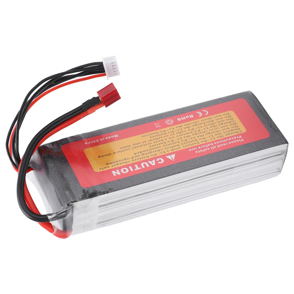 14.8V 5500mAh LiPoly Batteries 60C 4S T Plug Model LiPo Battery for RC Car Boat Airplane