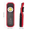 Portable LED Flashlight 60W COB Magnetic Work Light USB Rechargeable with Hanging Hook for Outdoor Working Repair Camping