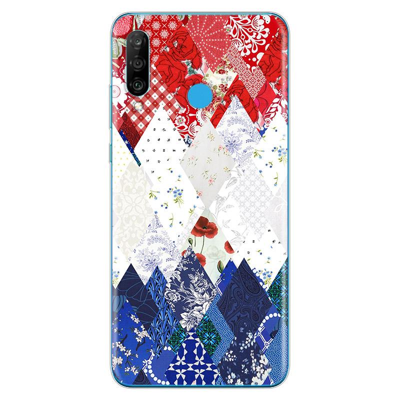 Russia flags Emblem Soft TPU Silicone Cover For Huawei P40 P30 P20 Pro P10 P9 P8 Lite E Plus 2019 2017 Phone Case