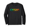 Disney Mickey and Friends Rainbow Silhouette Friends Text Long Sleeve T-Shirt