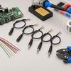 1Pcs 30cm Length Mono Stereo AUX Connector Earphone Mic Repair Cable  Male Female Connector
