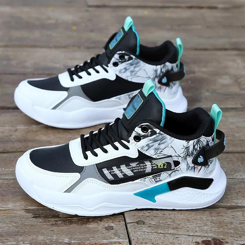 New men's shoes breathable casual shoes student youth sports shoes comfortable running shoes basketball shoes