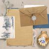 2Sets Vintage Envelope and Letter Paper Kit Thick Writing Paper Set Creative Stationery Supplies for Notebook Insert