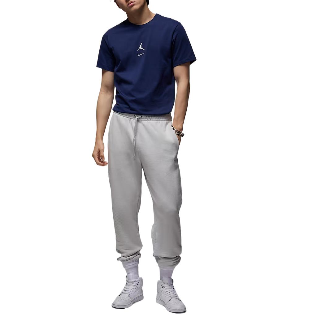 Jordan Mvp Jumpman Ss25 Fashion Comfortable Versatile Soft Short Sleeve T-Shirt Men Tops Navy-Blue IB7522-410