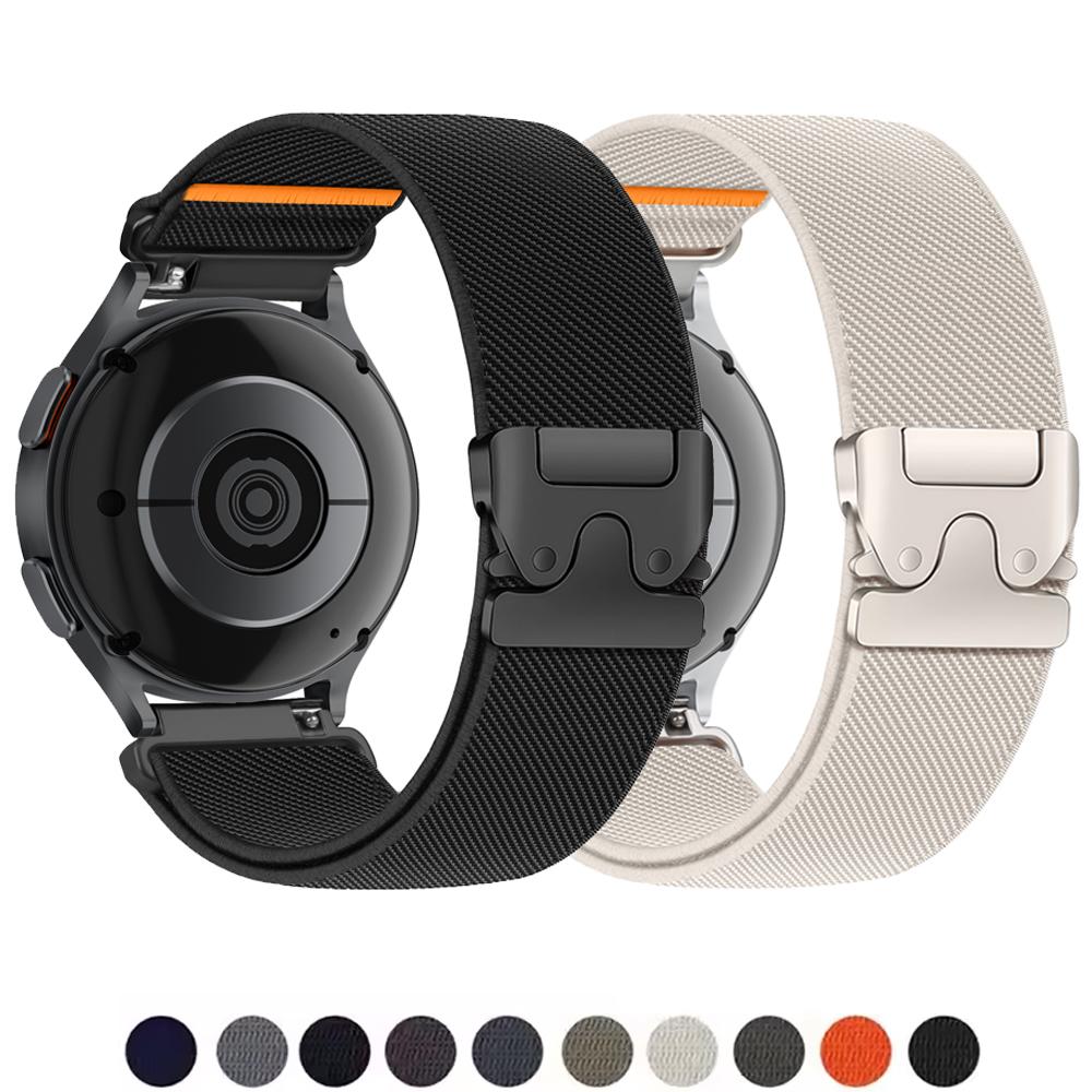 20mm 22mm Straps For Galaxy Watch 7/FE/5/pro/6/4/Classic/active 2/Gear s3 Parachute Bracelet correa Huawei watch GT 2 3 4 5 Band