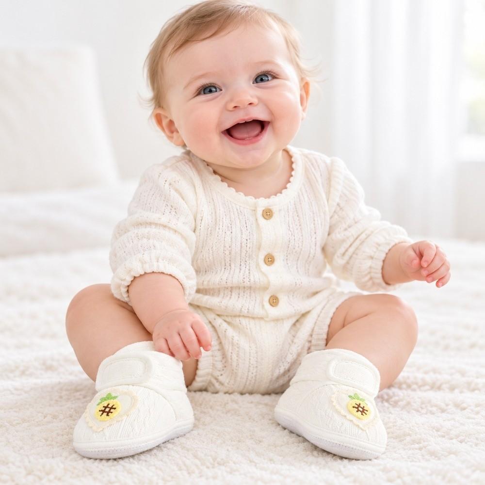 Cotton Newborn Baby Shoes Warm Infant First Walking Shoes Cute Baby Footwear
