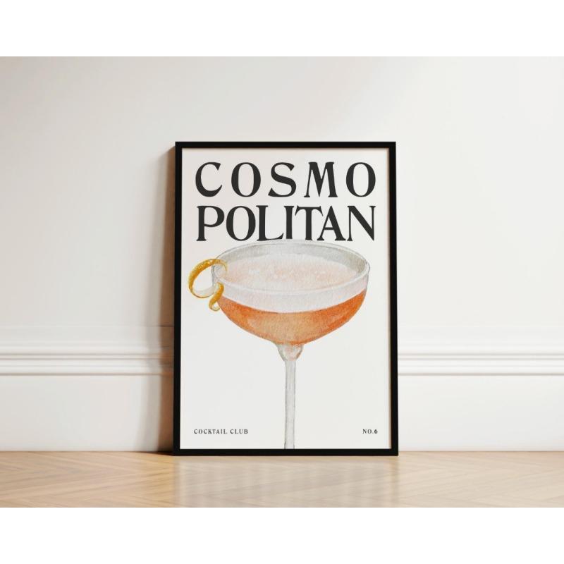 Classic Vintage Cocktail Posters Prints Canvas Painting Wall Art Picture Living Room Restaurant Bar Kitchen Home Decor
