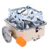 Portable Camping Stove 2800W Stainless Steel Foldable Mini Butane Gas Stove with Electronic Ignition for Hiking Picnic