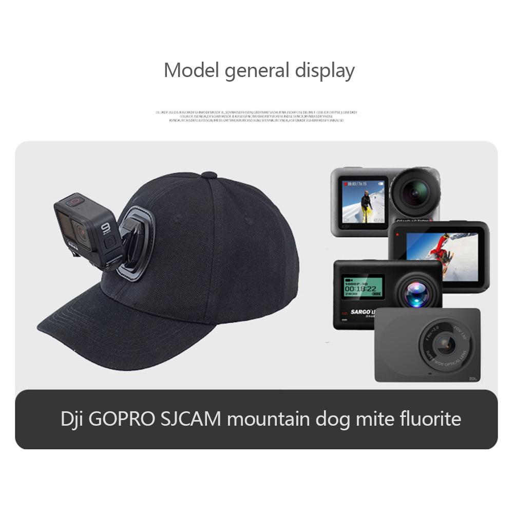 Adjustable Canvas Sun Hat Cap for Gopro Hero 12 11 10 9 8 7 6 5 4 3 Insta360 X3 X2 Eken SJCAM DJI OSMO Sport Action Camera