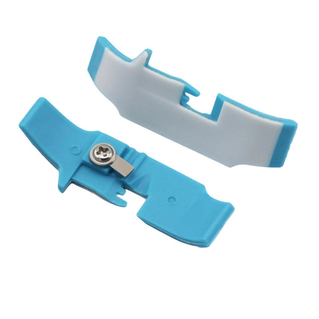 Industrial Plastic Presser Foot for Flatbed Machines Extended Base Cloth Control Sturdy Sewing Solution