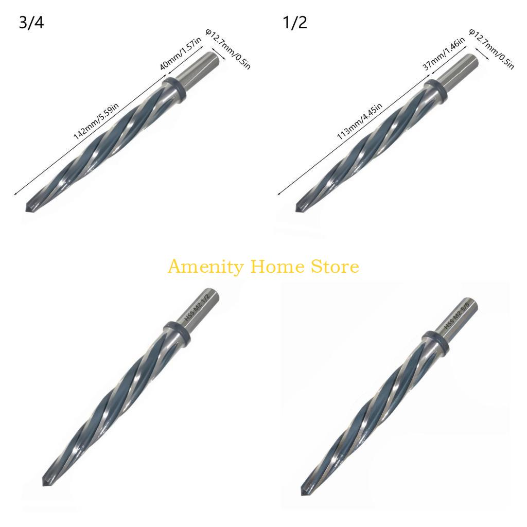F26C Bridge Reamer Drill Reamer Tool Set for Metal HSS Car Reamer Tapered Alignment Reamer Drill Bit Chucking Tool