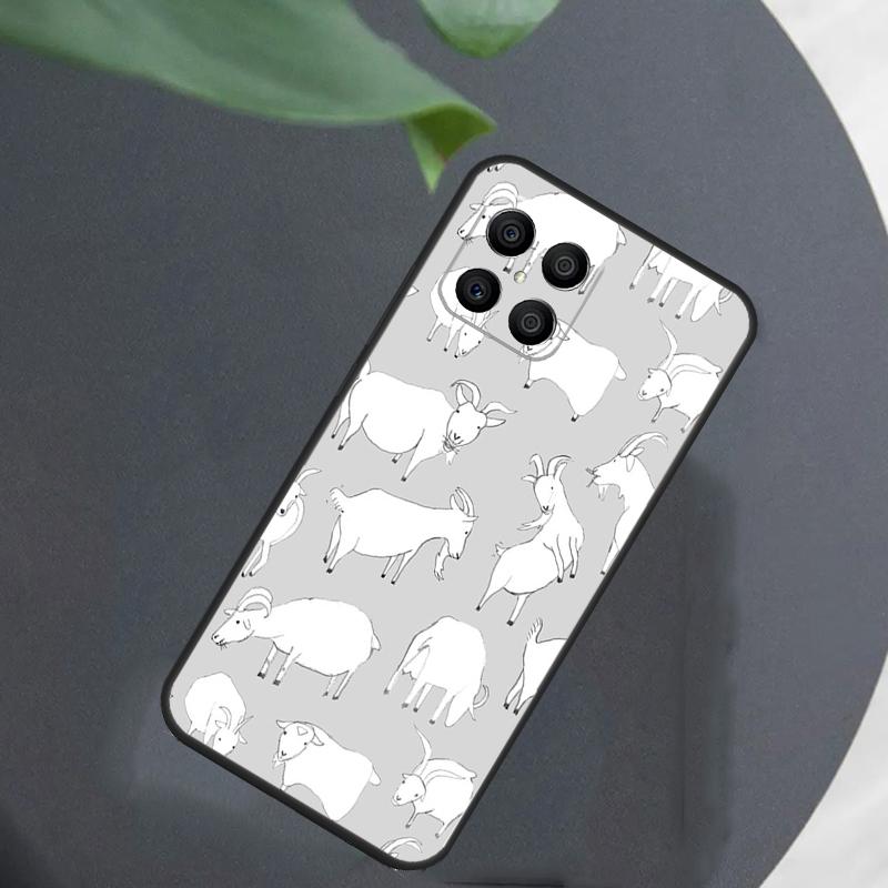 

Cute Baby Pygmy Goat For Honor Magic 8 7 6 Pro Case For Honor Win RT X9d X9c X9b X9a X8c X8b 50 70 90 200 400 Lite Honor 200 Lite