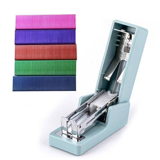 Green Colored Staple 3000 Refill for Desk Stapler 1000 Per Pack Total