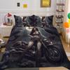 Beauty Skull Printed Comforter Cover Set Full Size Microfiber Home Textiles High Quality Luxury Bedspreads