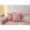 Four Seasons Universal Pure Cotton Fabric Sofa Cushion Non-Slip Simple Modern Embroidered Sofa Cover Backrest Cover Cloth Cover