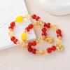 Achat Citrin Armband Mode Damen Alltag Schmuck Geschenk