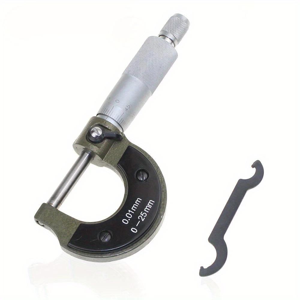 

Наружный микрометр 0-25мм / 0,01мм измерительный инструмент нониусный штангенциркуль с коробкой 0-25mm