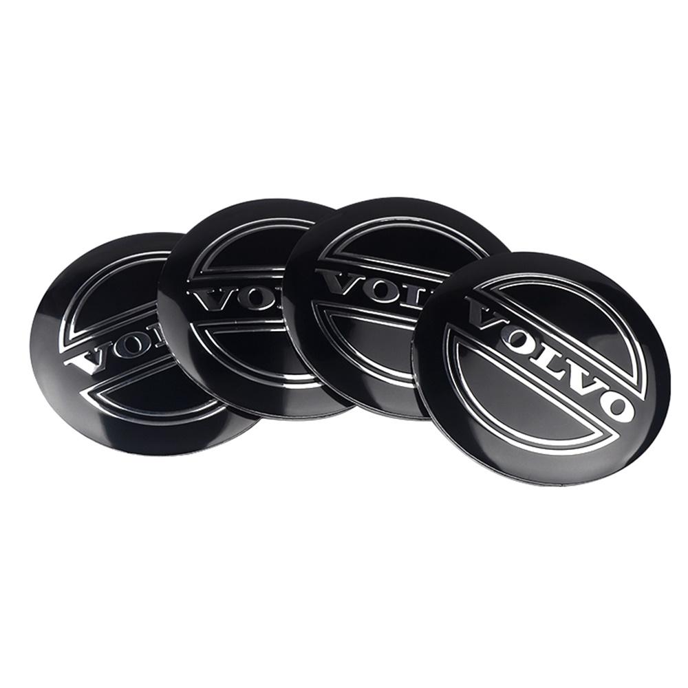 

4Pcs 56mm Car Wheel Center Hub Caps Badge Stickers For Volvo R Design T6 AWD C30 C40 C50 C70 S40 S60 S70 S80 S90 V40 V50 V60 чорний