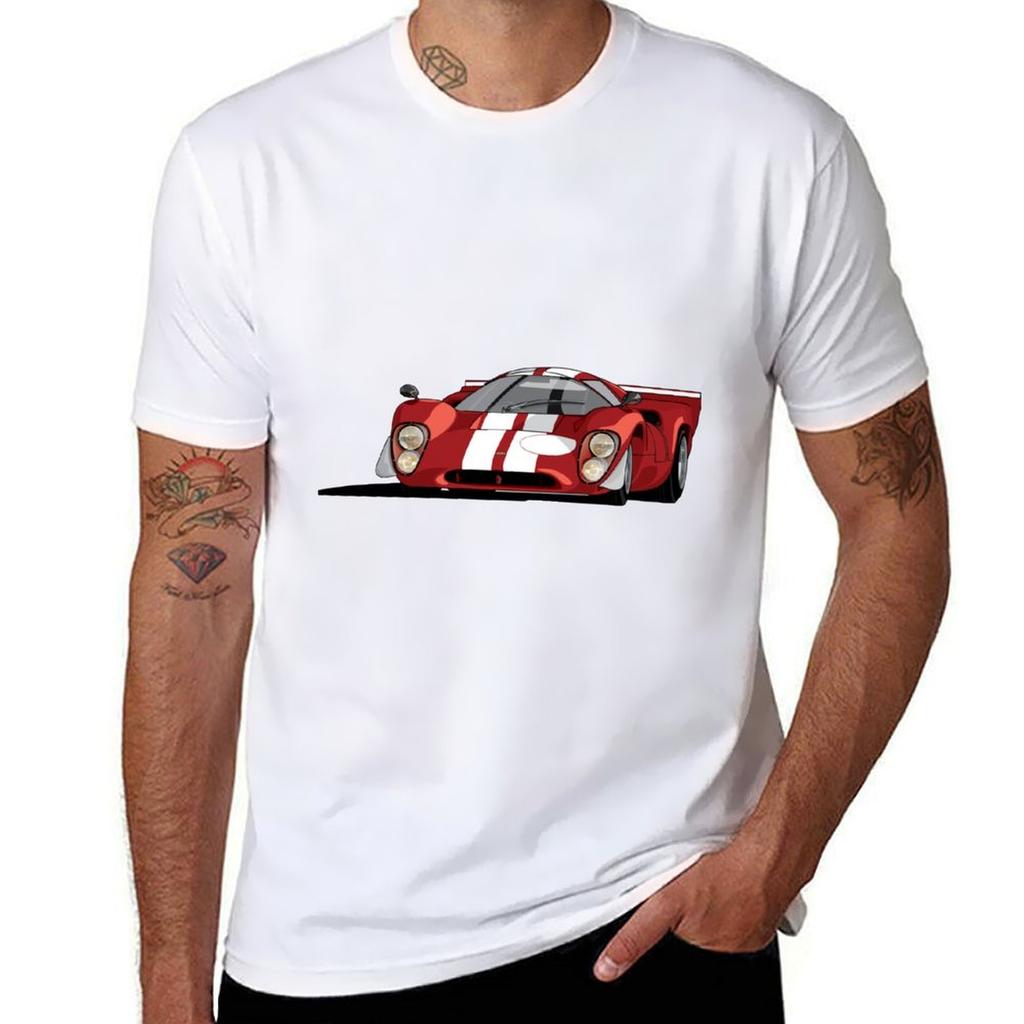 Lola T70 MKIII Red TShirt Plus Size Comfort Fit Tee