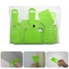 Multiple Size Plastic Putty Scraper Set 5Pieces Suitable For Home Improvement Efficient Spackling And Wallpapering Tasks