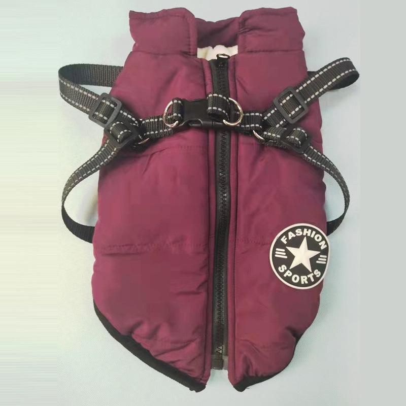 Pet Dog Clothes Winter Super Warm Jacket Thicker Cotton Coat Waterproof For Small Medium For Dogs Puppy Yorkshire Outfit