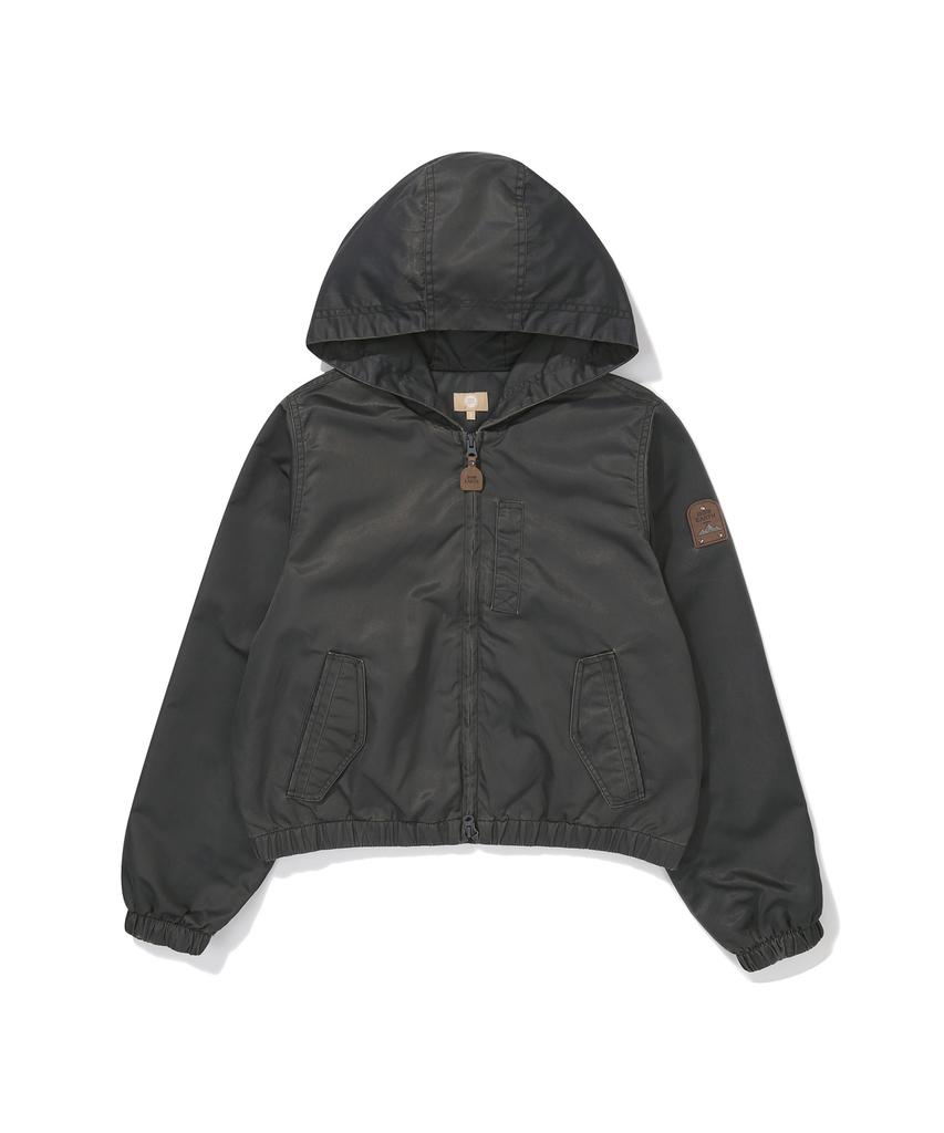 BIBISSIEOSEU Women'S Warm Peak Jacket Charcoal