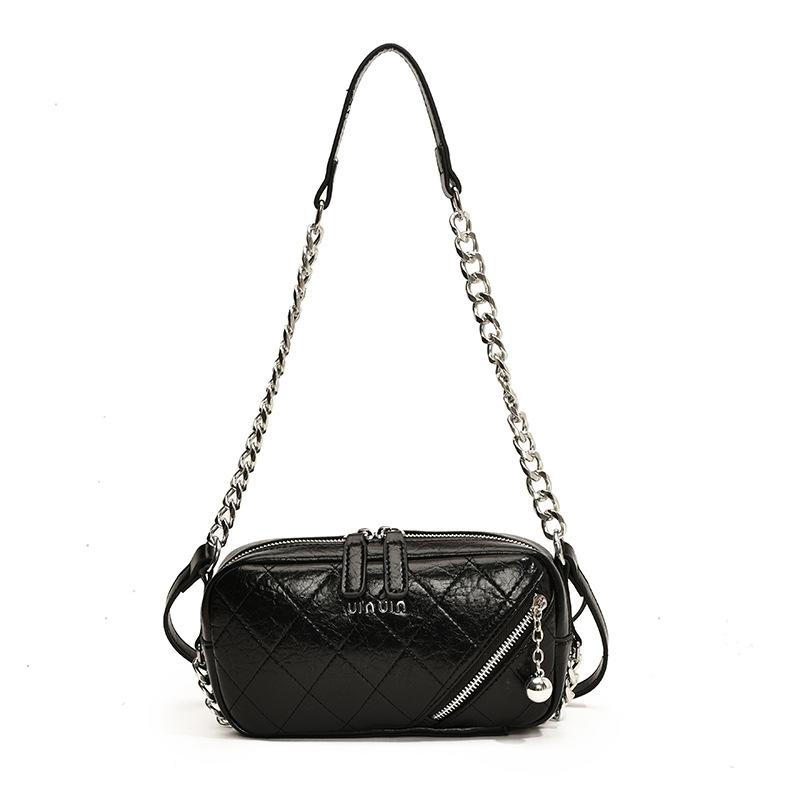 Bag Women's New Fashion Shoulder Bag Commuter Messenger Small Square Bag