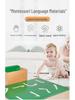 Montessori Sandpaper Stroke Board for Early Childhood Education