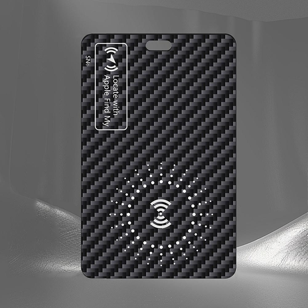 Ultra Slim Tracking Card Wireless Charging Works for Apple Find My IPX68 Waterproof Ultra Thin Tracker Keys Suitcase Bag Locator