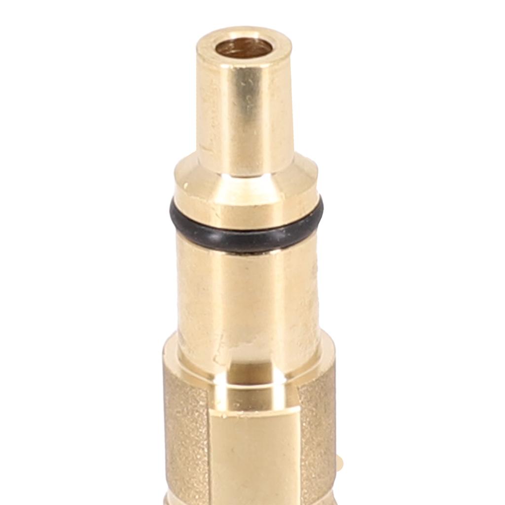 M22 Male Thread Bayonet Adapter 6.4mm Brass Fitting for LAVOR High Pressure Cleaner and For Parkside Lance Compatibility
