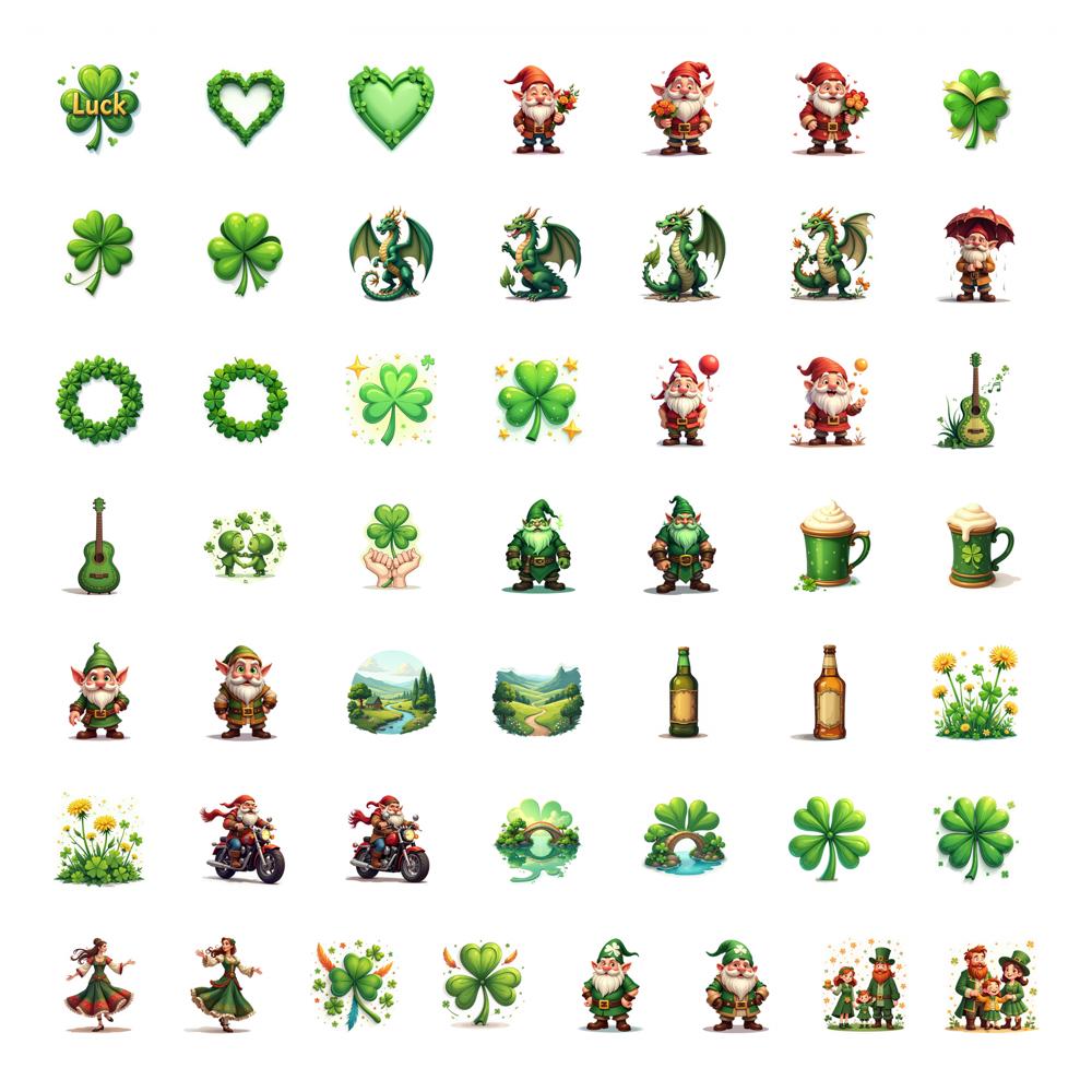 

50pcs Stickers Stationery Stickers Graffiti Decals For Suitcase Car Sticker Laptop