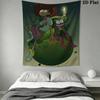 Amphibia Pattern Home Decor Tapestry, Wall Hanging, Decorative RV Wall Cloth.NGT0928007