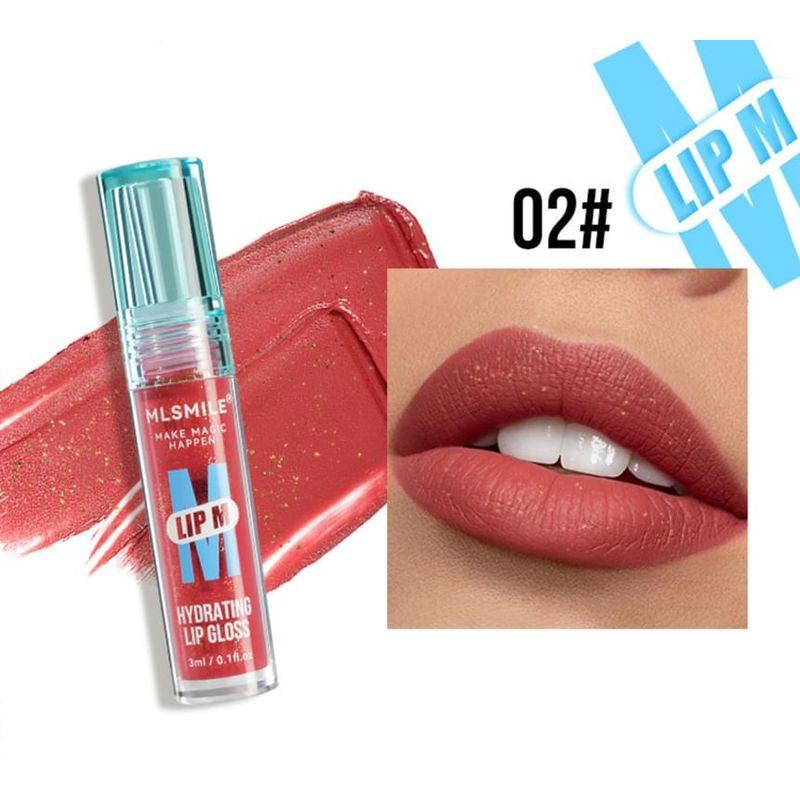 MLSMILE - Gloss Hydratant pour Lèvres - 6 Couleurs