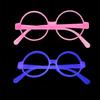 Fluorescent Glasses Frame for Nightclub Light Up Party Glasses Unisex Frame for Halloween Dance Show Props Party Eyewear