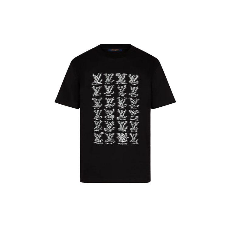 Louis Vuitton T Shirt Men's Black 1A8GV6