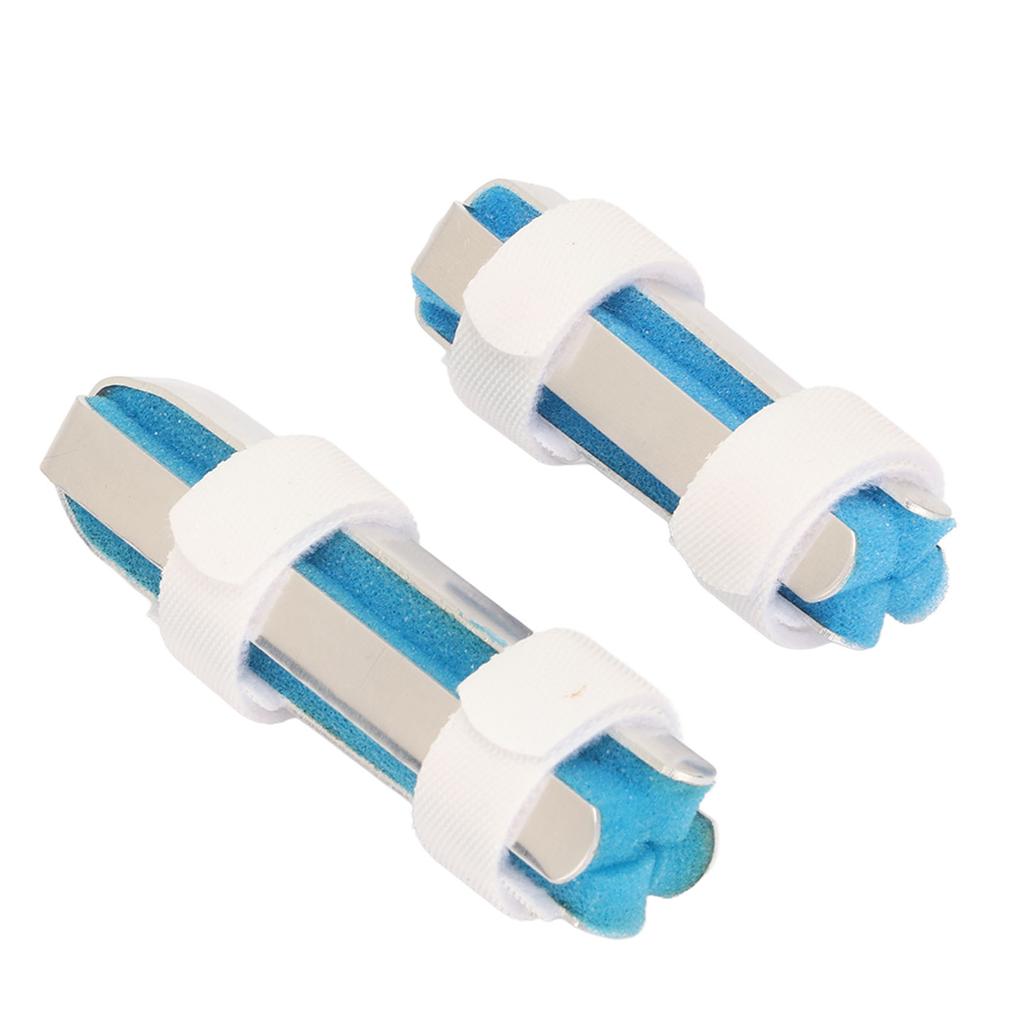 2Pcs Finger Splint Finger Support Brace Stabilizer Finger Knuckle Immobilization for Adults and Children