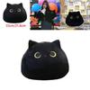 Adorable Black Cat Shaped Plush Toy Soft Stuffed Doll For Cozy Comfort And Play