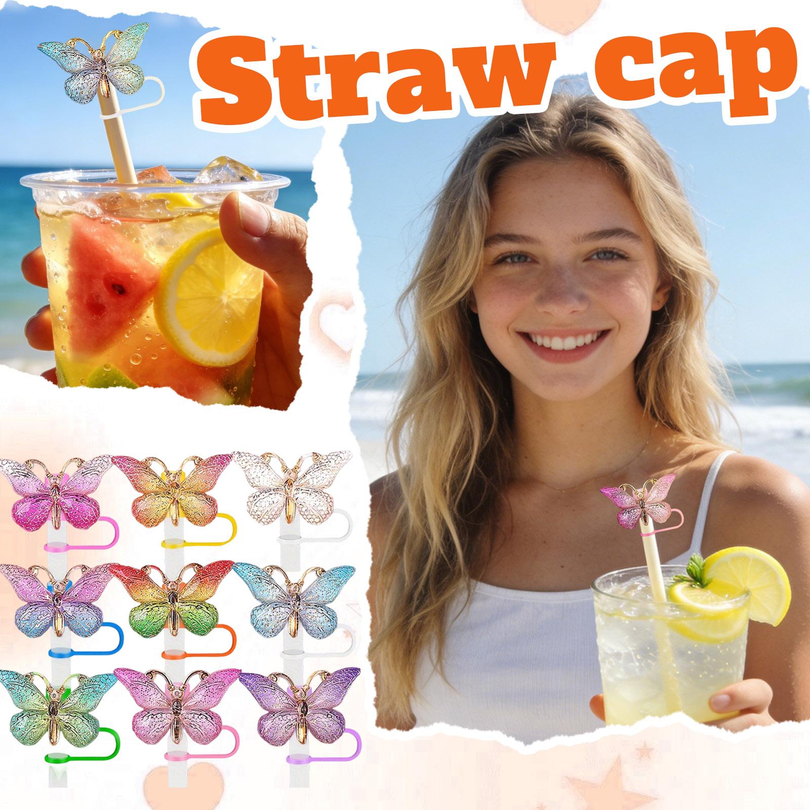

Suitable For Cups 30 And 40 Oz, Cute Silicone Cup Cover, , Spill-proof, Reusable Accessories, Brightly Colored Girly Design One Size