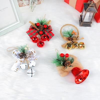 Vianočné zvončeky Prívesky DIY Obchodný dom Prívesok na vianočný stromček Mašľa Zvončeková dekorácia