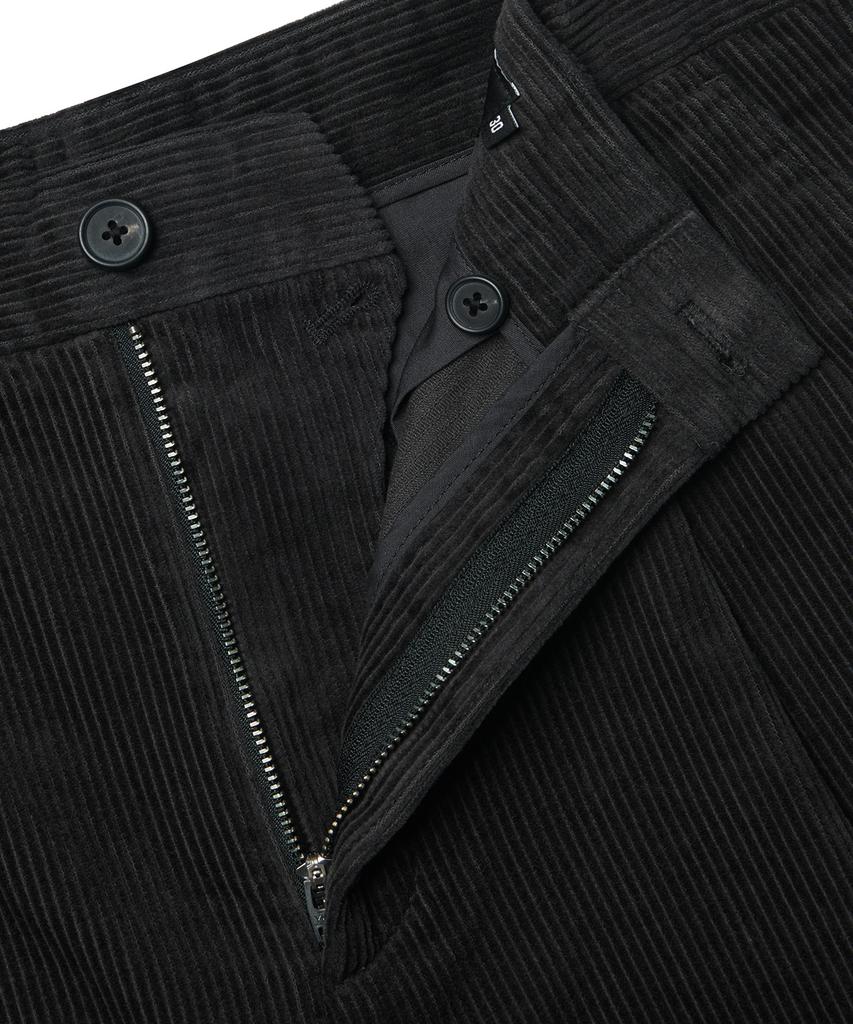 MUSINSA STANDARD Corduroy Wide Balloon Pants [Dark Gray]