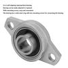 KFL004 Miniature Zinc Aluminum Alloy Mounted Bearing Pillow Block Flange Rhombic Bearing