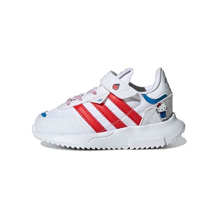 

Adidas Originals Retropy F2 Comfortable Round Toe Slip Resistant Durable Low Top Walking Shoes Baby Shoes White GX9232 23