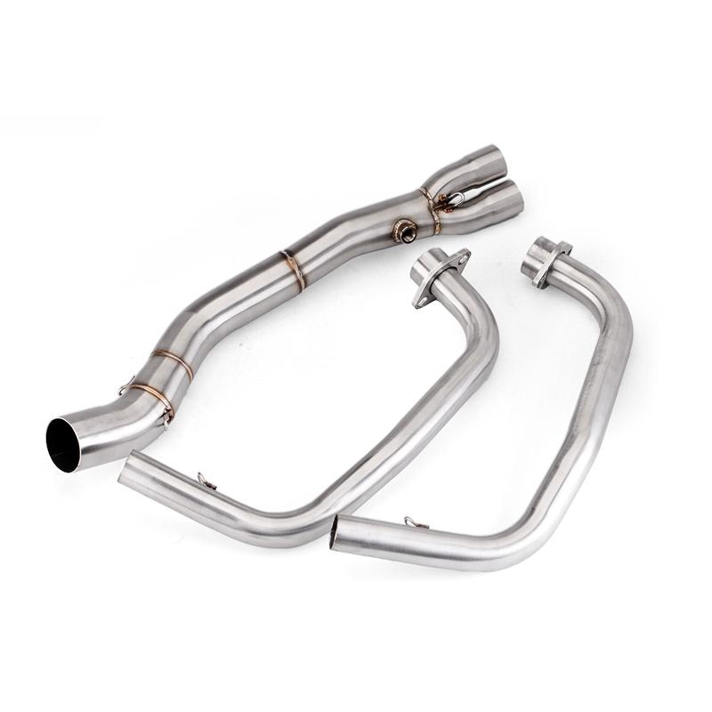 MT03 Exhaust System For Yamaha R3 R25 MT25 2015-2024 Motorcycle Exhausts Pipe Kit Headers Tube S7 Double Hole Muffler