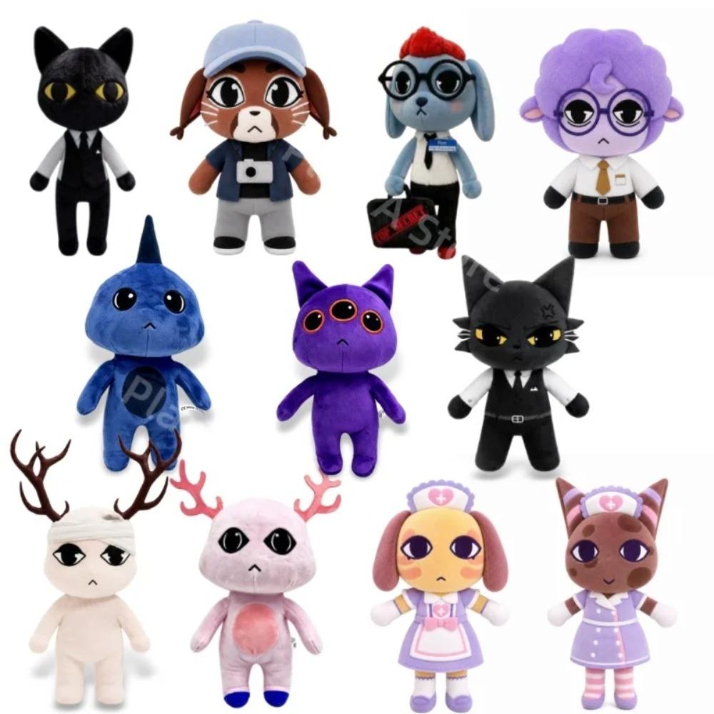 2026 New Horror Animal Hospital Anomaly Plush Doll Toy Soft Stuffed Cartoon Animal Plushie Home Decoration Fans Halloween Gift