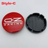 4pcs 56MM Car Wheel Center Caps With OZ O.Z Racing Logo Emblem Wheels Hubcaps Auto Hub Rim Cover Replace Car Accessories